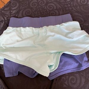 Fabletics  Shorts-  mint green/ blue Olesia 2 in 1